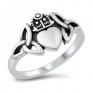 Bague en Argent Massif