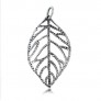 PENDENTIF Feuille argent 925