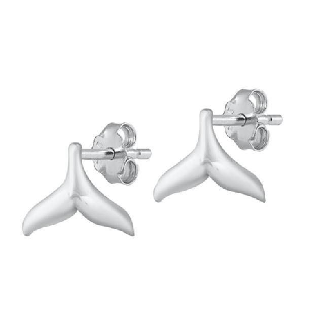 Boucles d'oreilles rétro triangle en Argent Massif