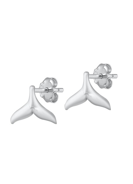 Boucles d'oreilles rétro triangle en Argent Massif