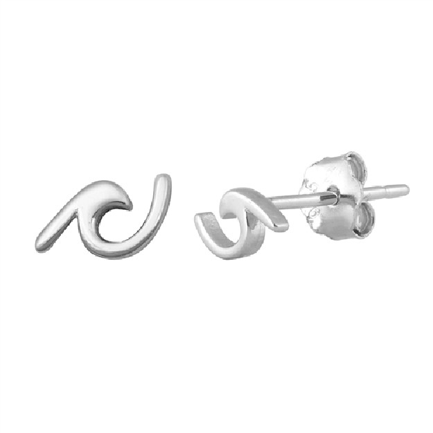 Boucles d'oreilles en Argent Massif