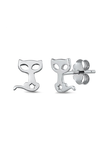 Boucles d'oreilles en Argent Massif