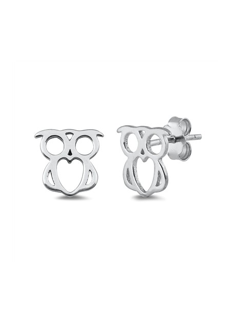 Boucles d'oreilles en Argent Massif