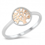 Bague symbole Arbre de vie Argent 925