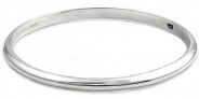 BRACELET ROND FEMME EN ARGENT 925 - 3 Tailles