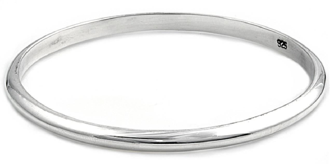 BRACELET ROND FEMME EN ARGENT 925 - 3 Tailles