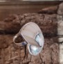 BAGUE COQUILLAGE NAUTILE EN NACRE - TAILLE