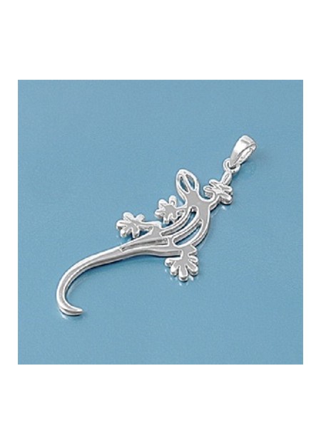 PENDENTIF mixte Lézard argent 925