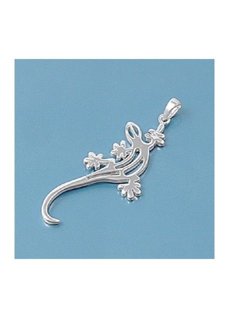 PENDENTIF mixte Lézard argent 925