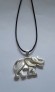 AGNES CREATIONS / BEAU PENDENTIF HOMME FEMME ELEPHANT ARGENT 925 