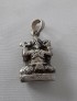  AGNES CREATIONS / PENDENTIF MIXTE ELEPHANT GANESH/GANESHA ARGENT 925